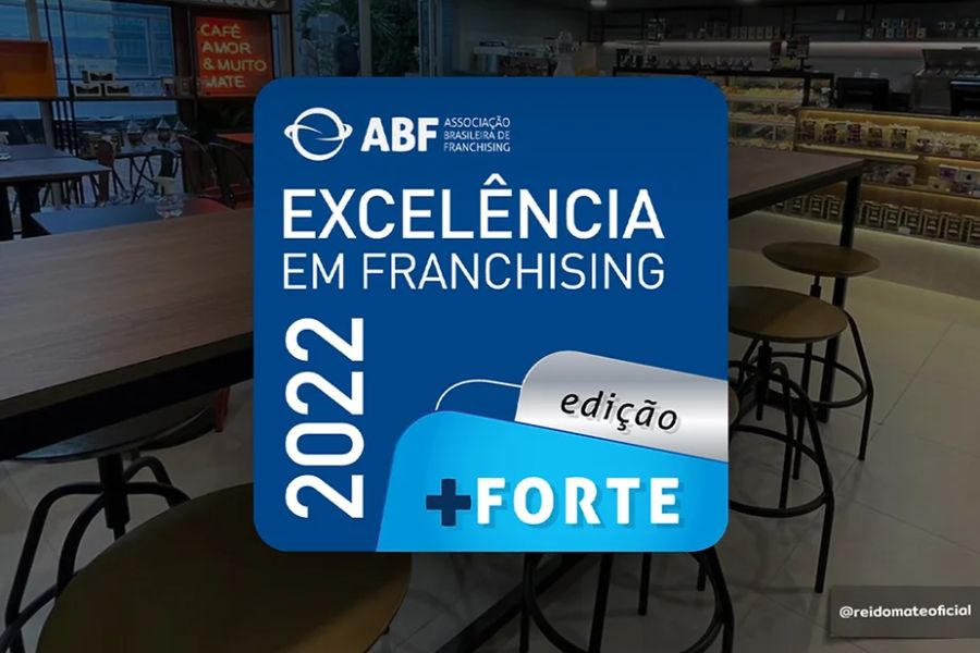 Selo de excelência em Franchising 2022 da ABF