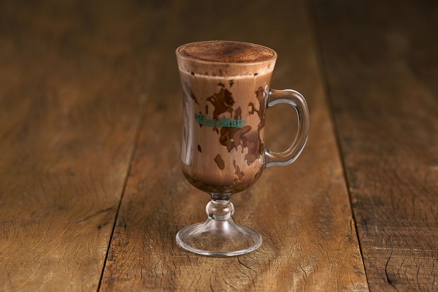 Como com chocolate quente belga, uma alternativa ao cappuccino